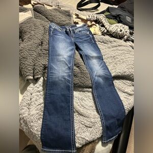 Nwt miss me boot cut jeans cowskull size 28